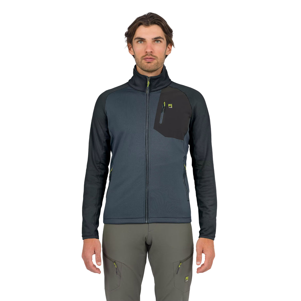 KARPOS ODLE EVO FULL ZIP FLEECE - Grigio scuro - immagine principale