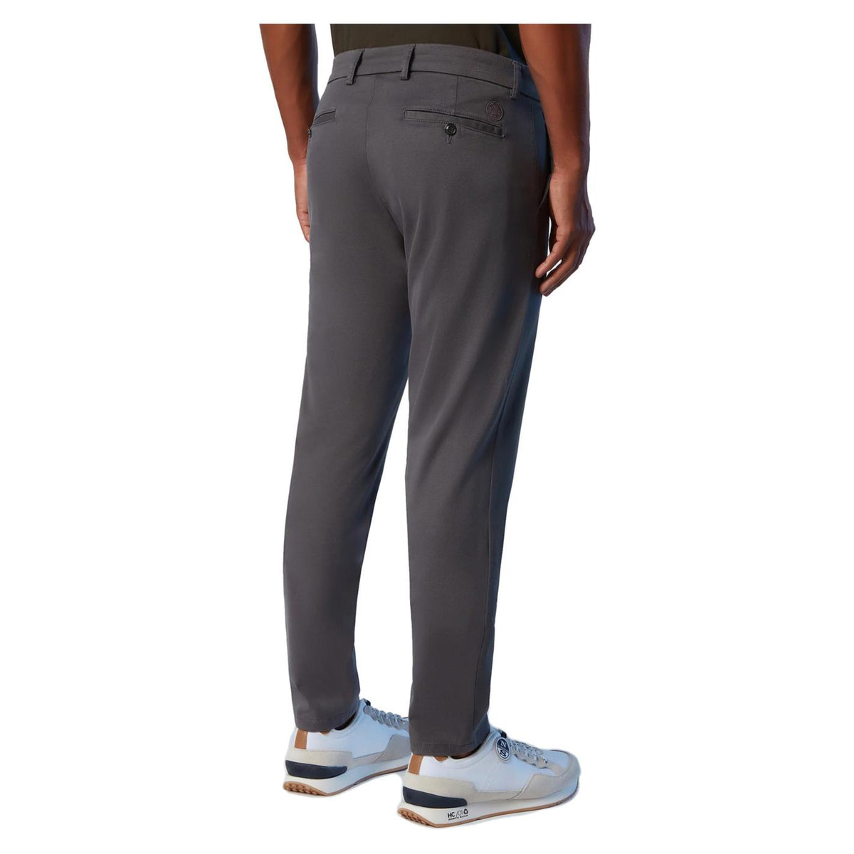 NORTH SAILS DEFENDER SLIM FIT CHINO - Grigio scuro - vista 3