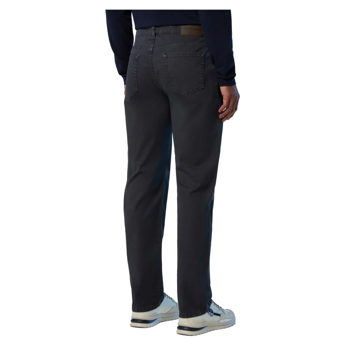 NORTH SAILS STRIPE REG 5-POCKET PANT - Grigio scuro - vista 2