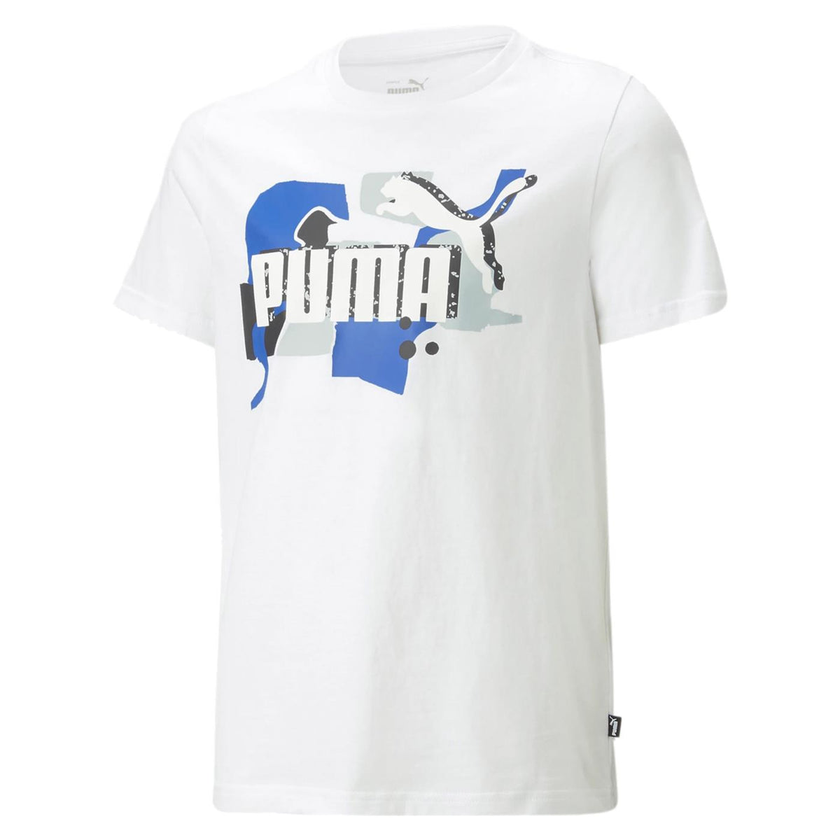 PUMA STREET ART LOGO TEE JR - Bianco - immagine principale
