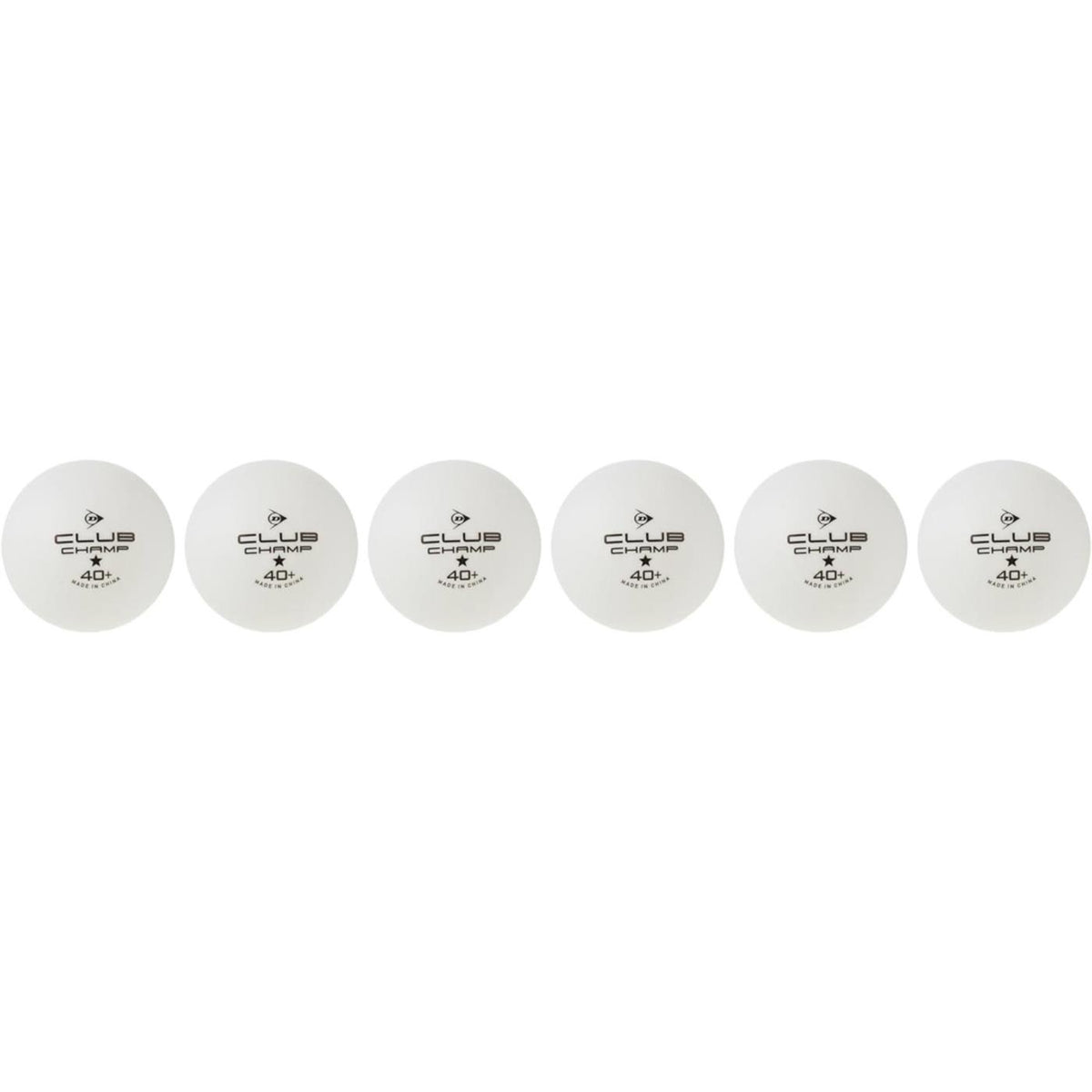 DUNLOP PACK 6 PALLINE - 1 STAR