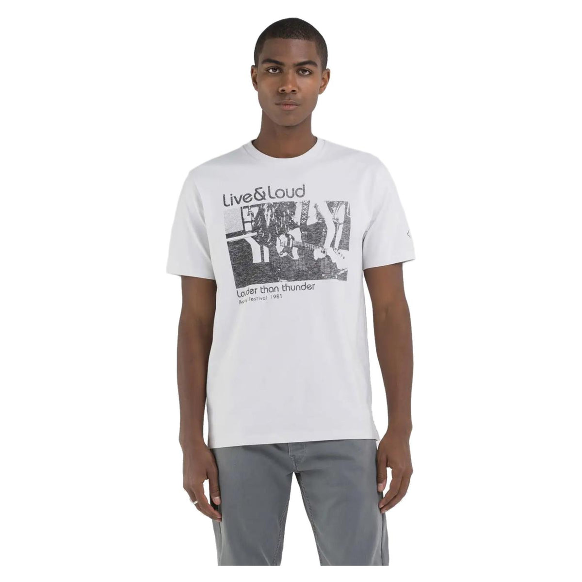 REPLAY T-SHIRT UOMO MANICA CORTA
