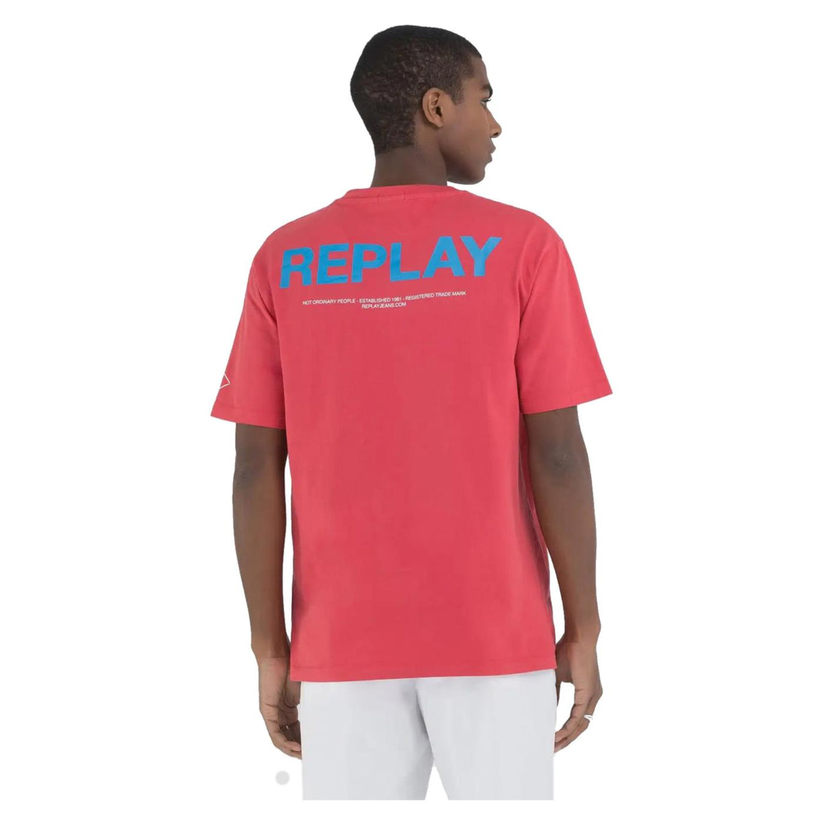 REPLAY T-SHIRT UOMO MANICA CORTA - seconda immagine