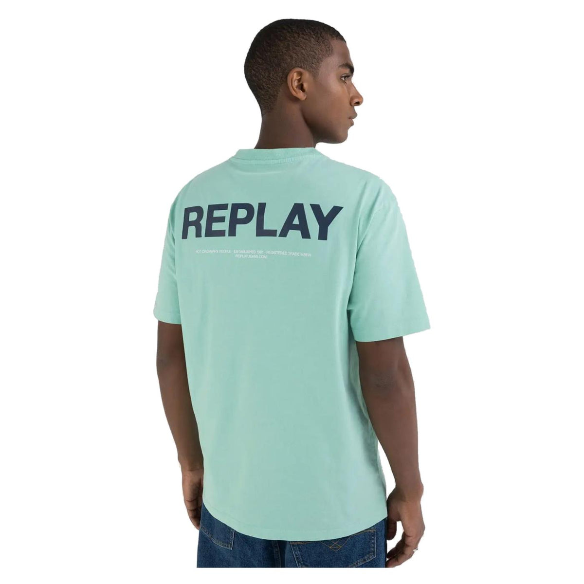 REPLAY T-SHIRT UOMO MANICA CORTA - seconda immagine