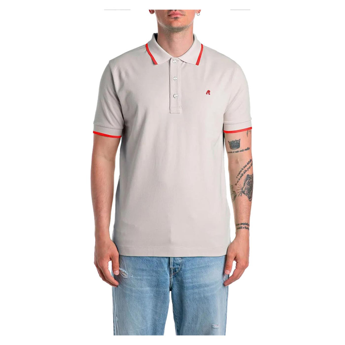 REPLAY POLO SS PIQUET