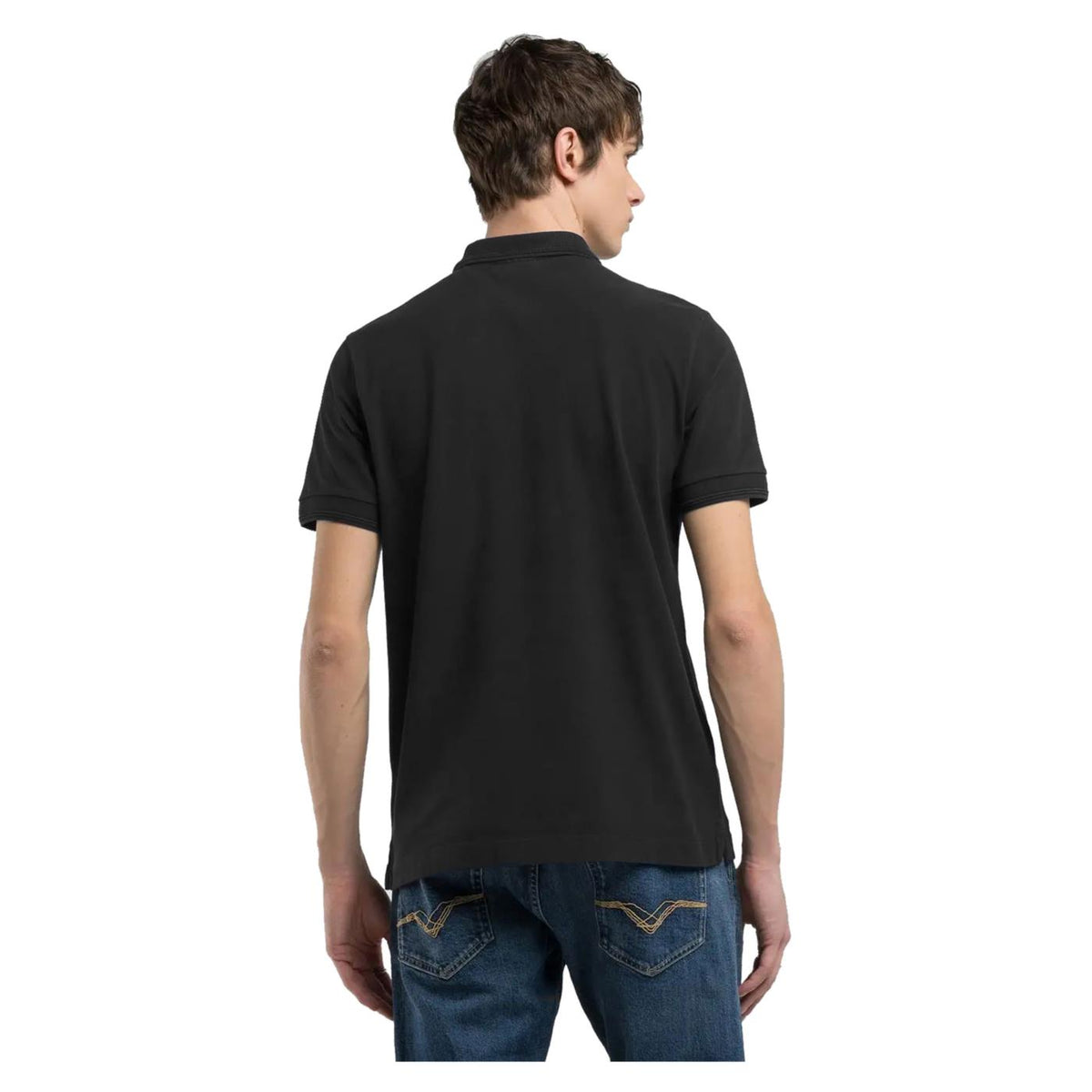 REPLAY POLO SS STRETCH PIQUET - seconda immagine