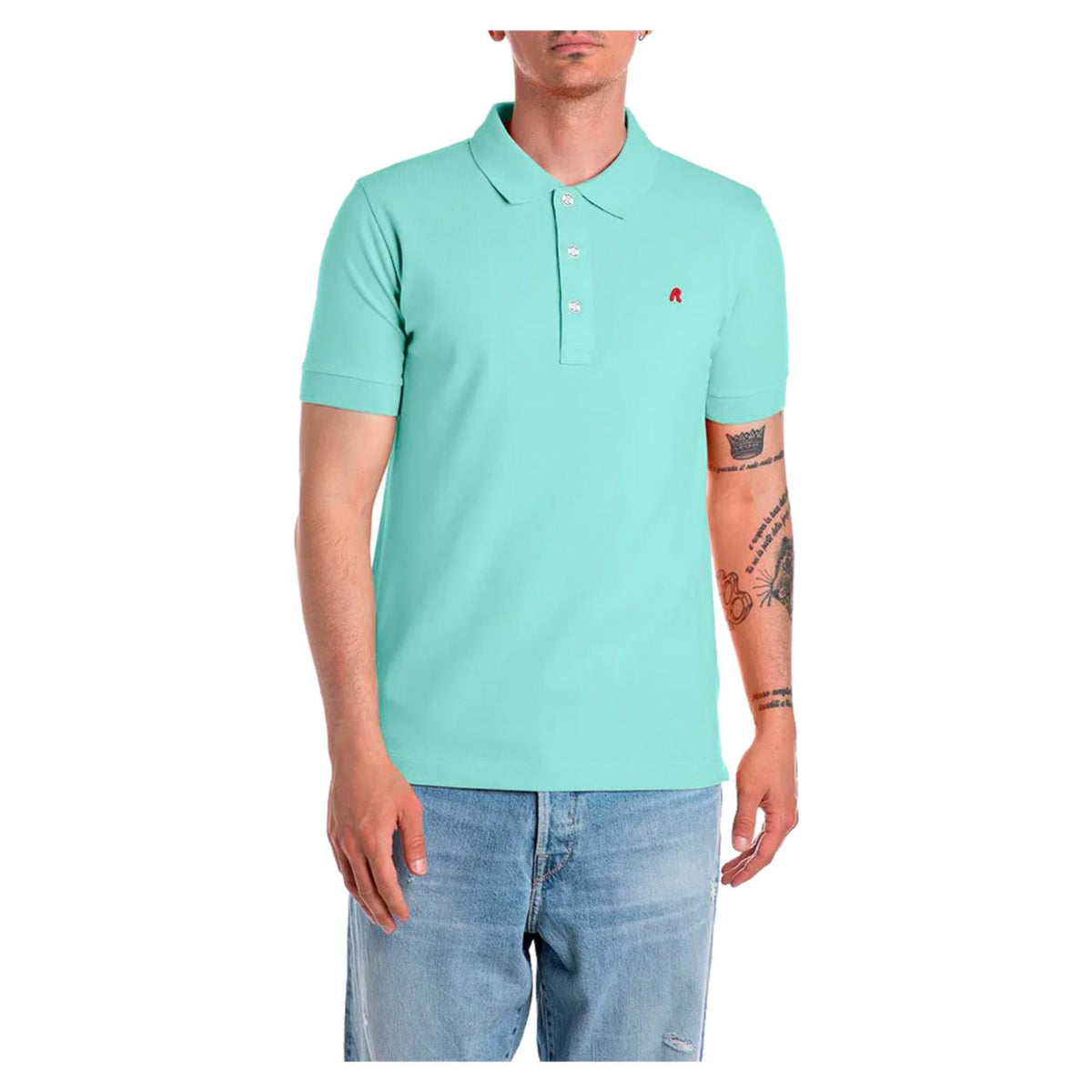 REPLAY POLO SS STRETCH PIQUET