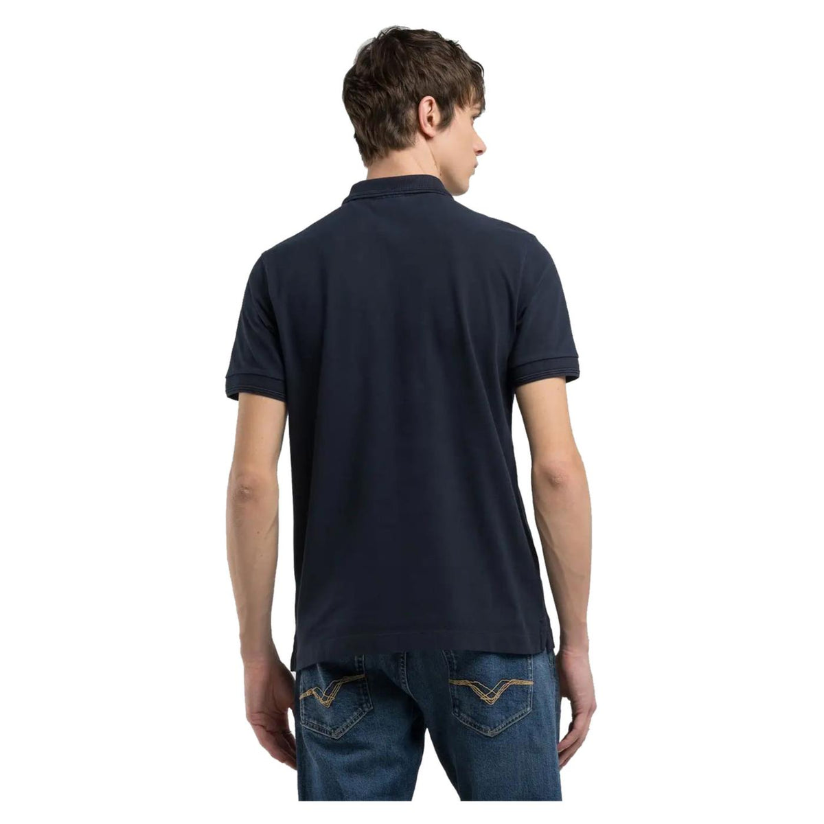 REPLAY POLO SS STRETCH PIQUET - seconda immagine