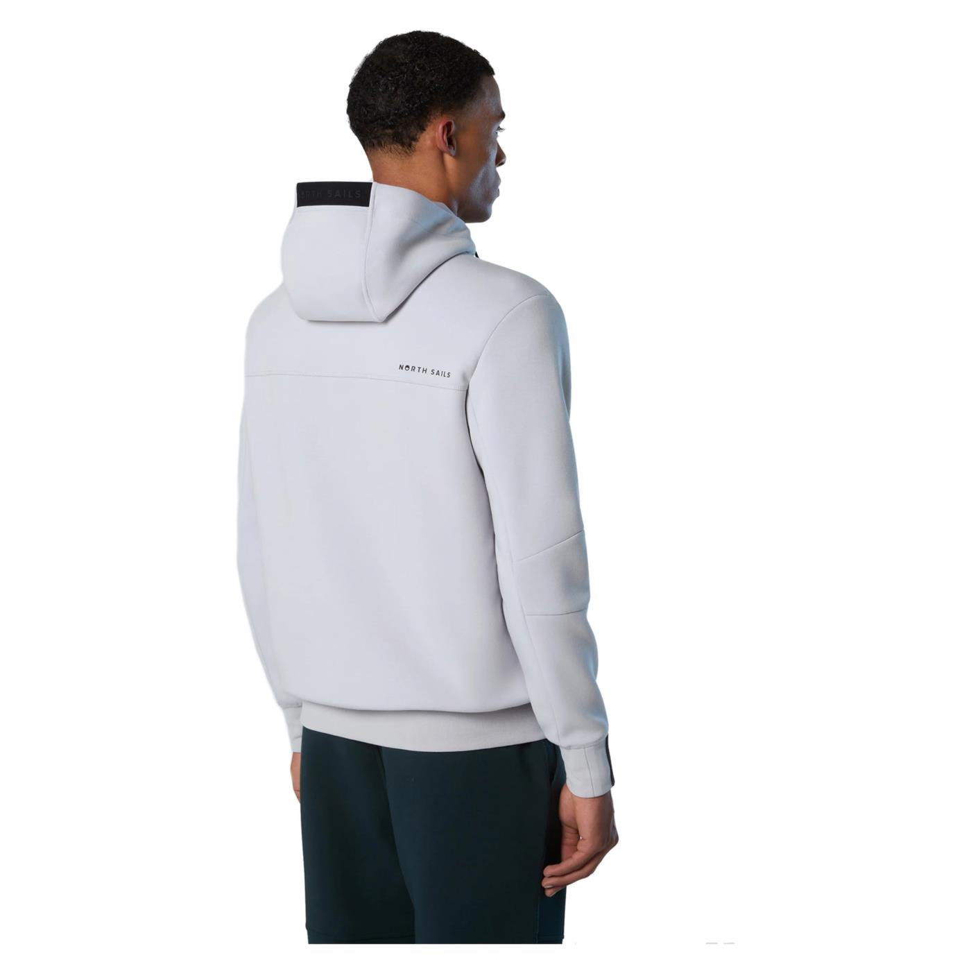 NORTH SAILS FELPA FULL ZIP CAPPUCCIO - vista 2