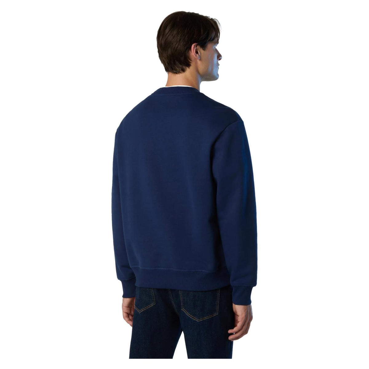 NORTH SAILS CREWNECK SWEATER GRAPHIC - Blu - vista 2