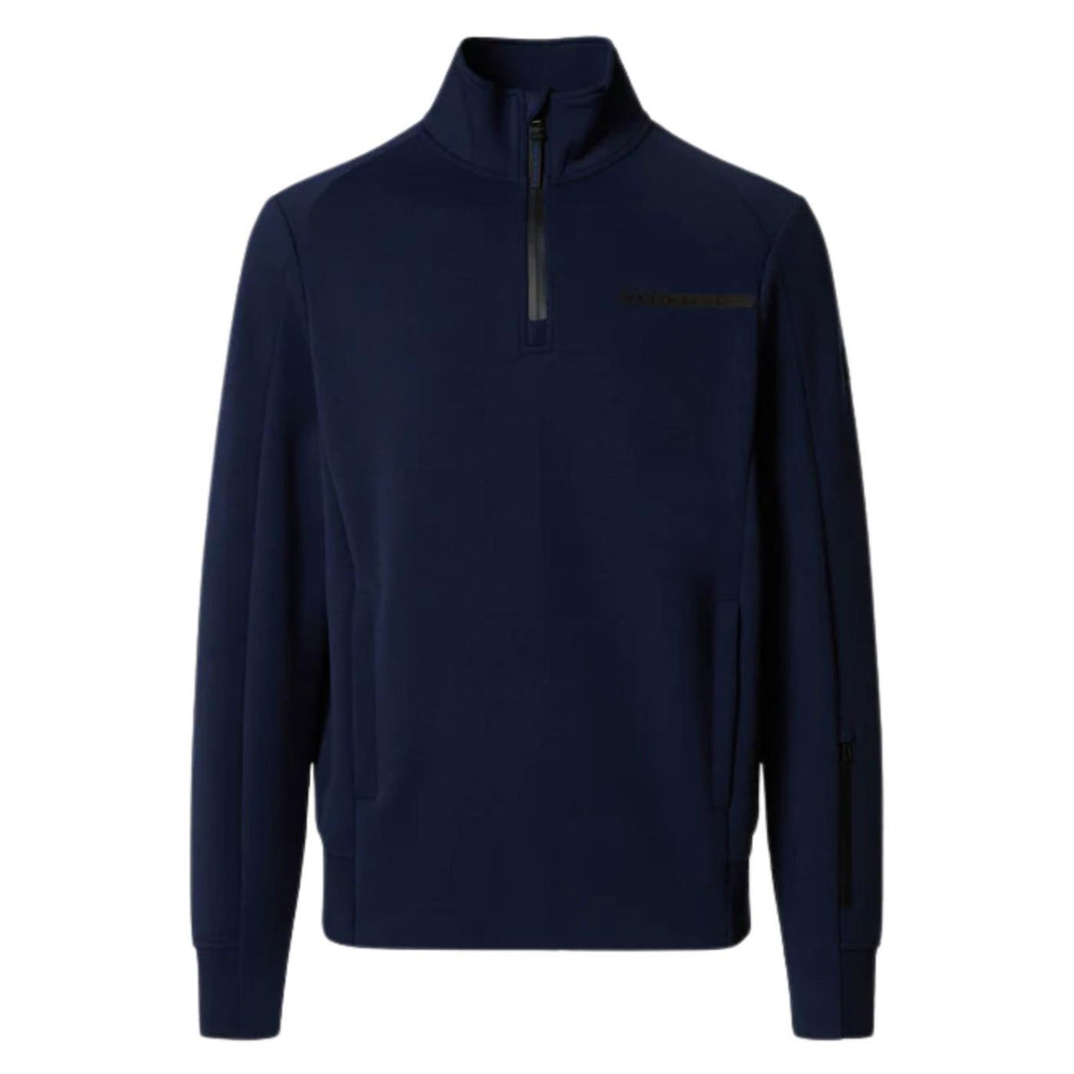 NORTH SAILS FELPA MEZZA ZIP - Blu - vista 4