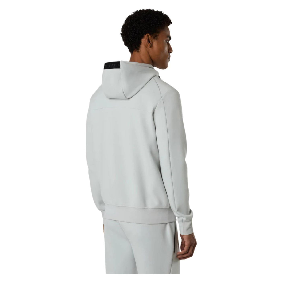 NORTH SAILS FELPA HOODY FULL ZIP - Grigio chiaro - vista 2