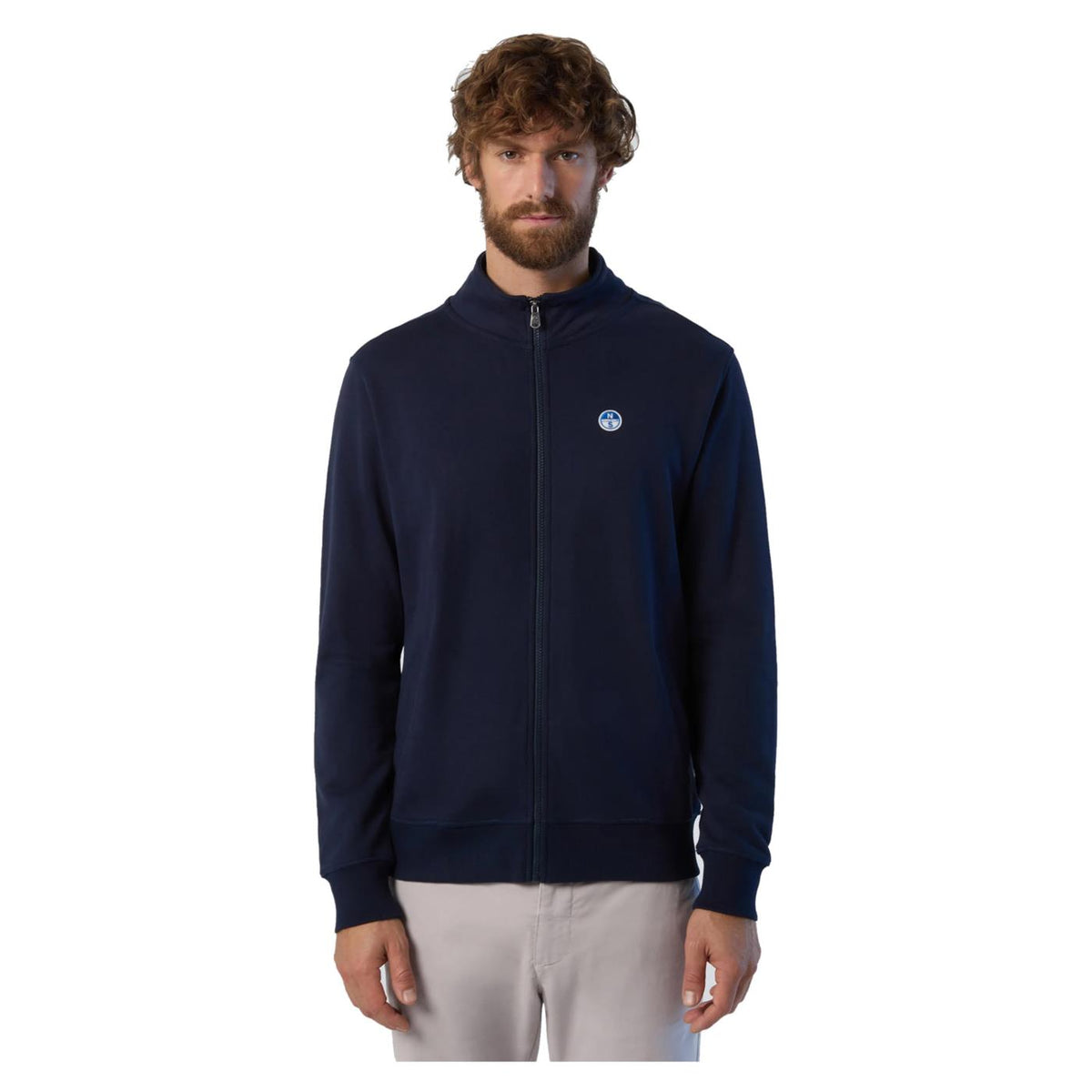 NORTH SAILS BASIC FULL ZIP SWEATSHIRT
