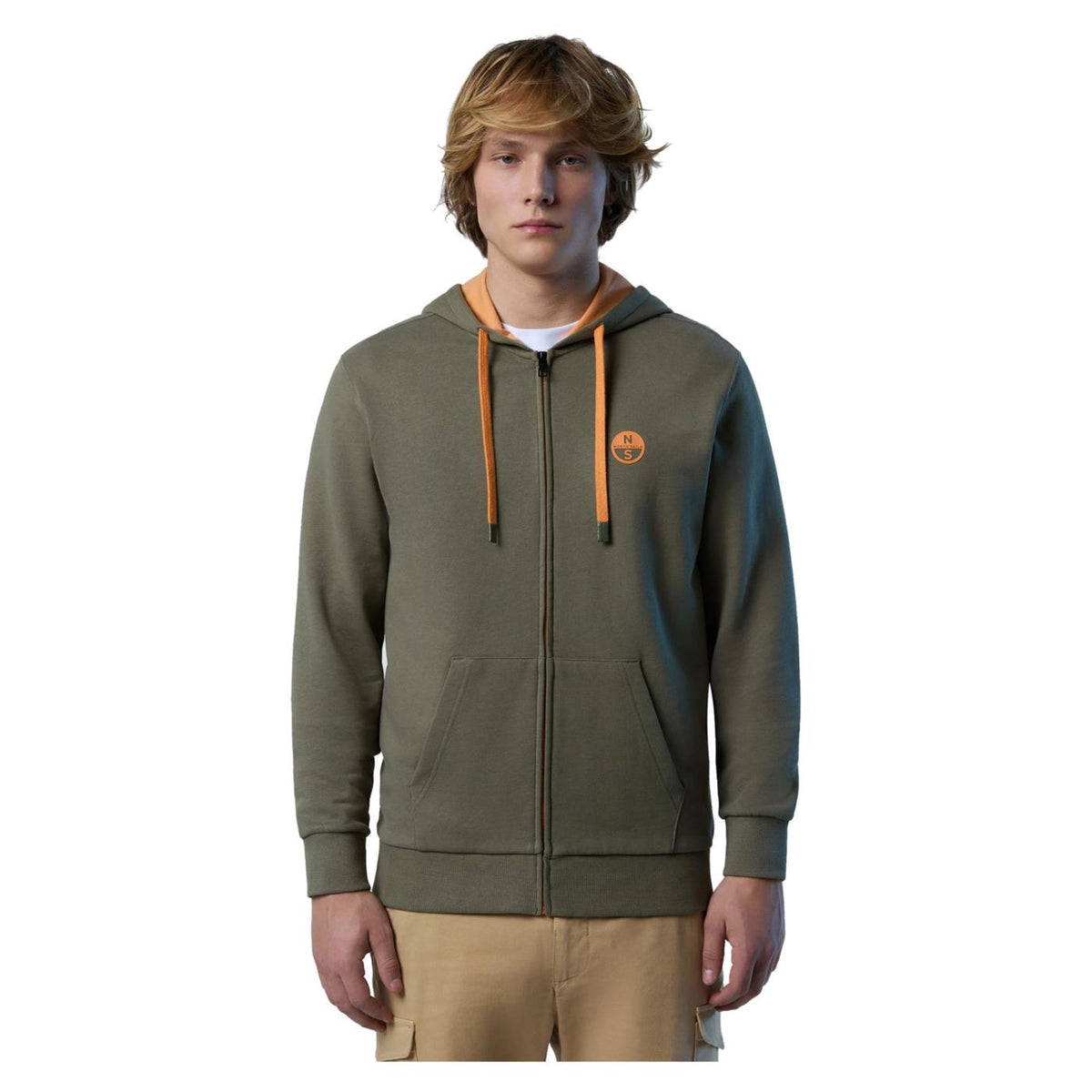 NORTH SAILS BASIC HOOD FZ SWEATSHIRT
