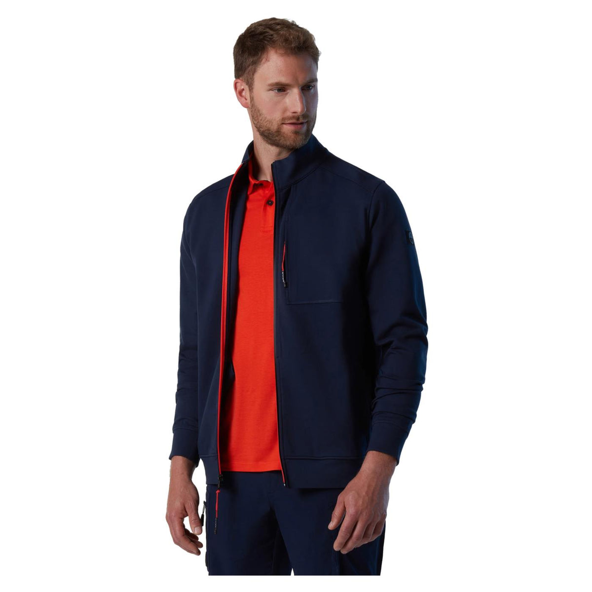NORTH SAILS FZ SWEATSHIRT INTERLOCK
