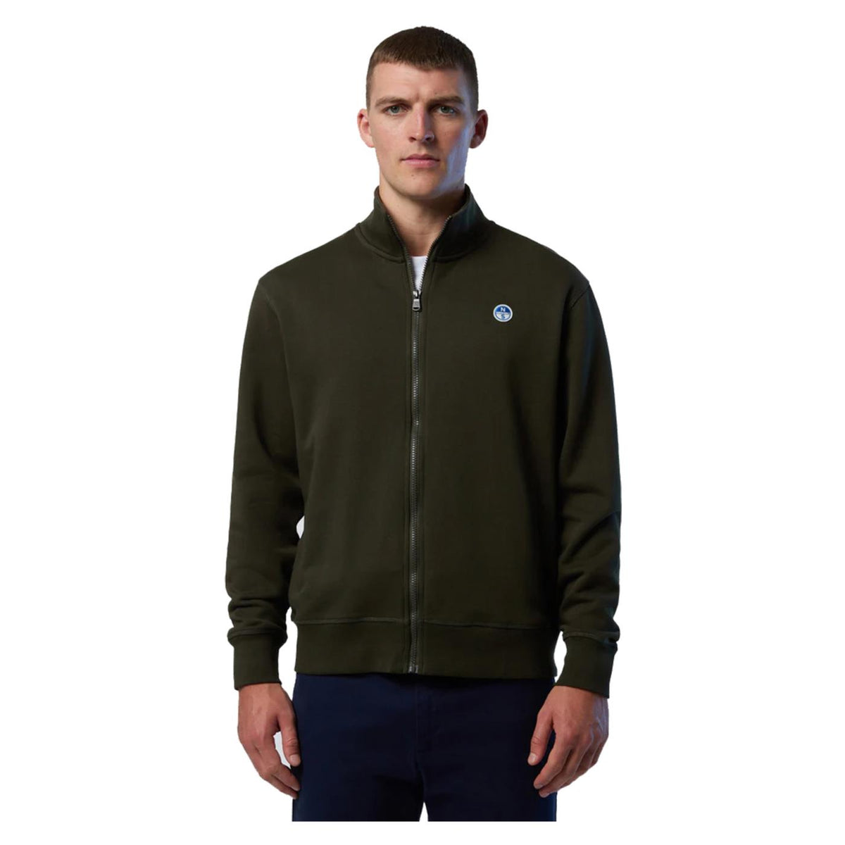 NORTH SAILS FELPA FULL ZIP CON LOGO - seconda immagine