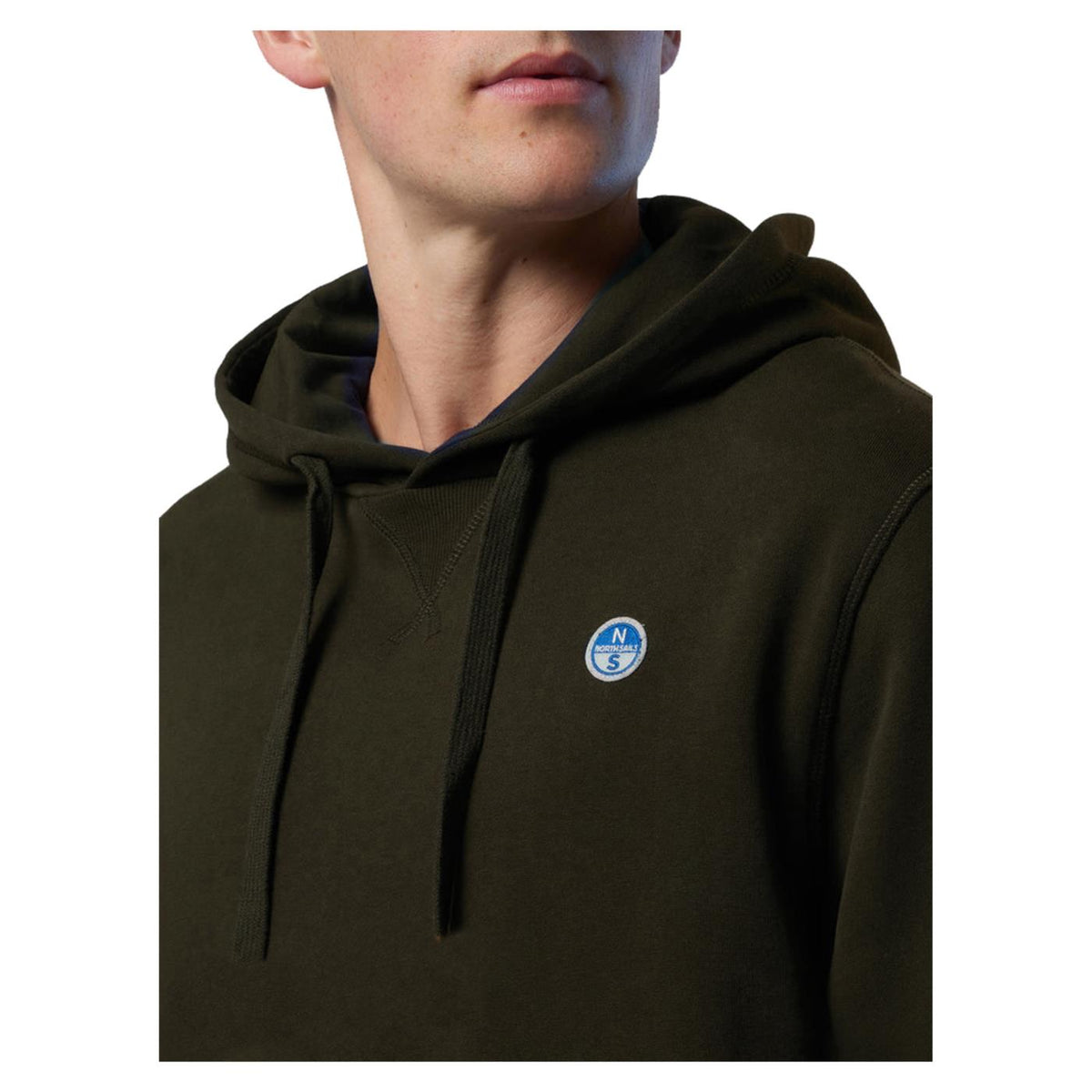 NORTH SAILS HOODIE WITH LOGO - seconda immagine