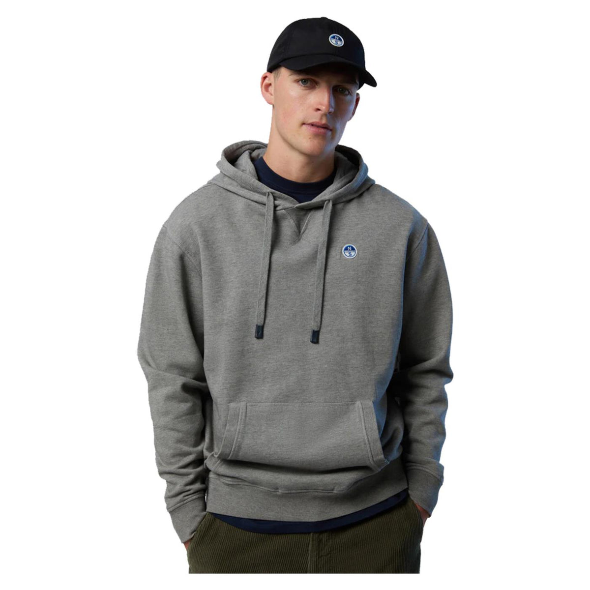 NORTH SAILS FELPA CAPPUCCIO CON LOGO - seconda immagine