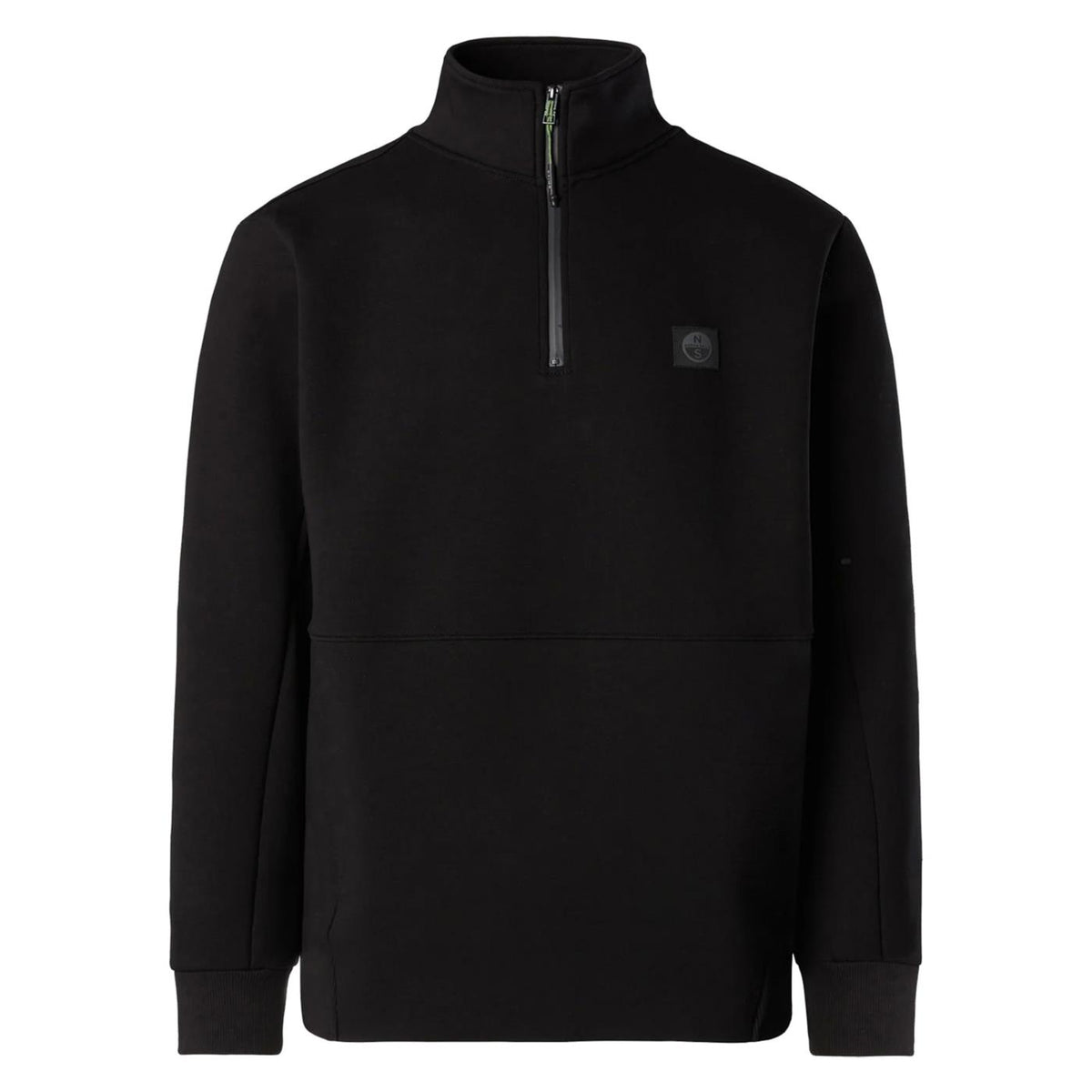NORTH SAILS HALF-ZIP SWEATSHIRT WITH LOGO