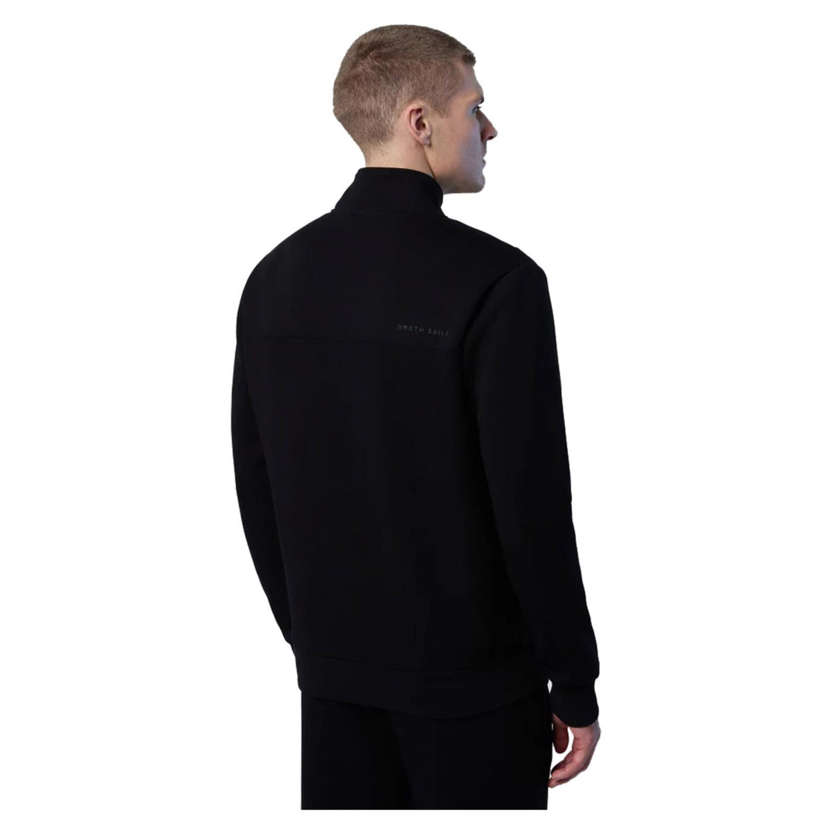 NORTH SAILS FELPA MEZZA ZIP CON LOGO