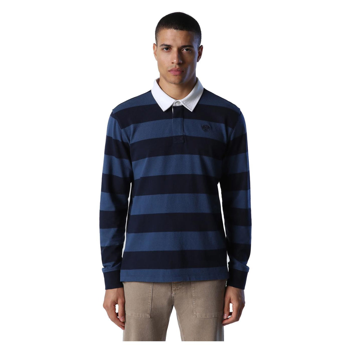 NORTH SAILS LS POLO GRAPHIC