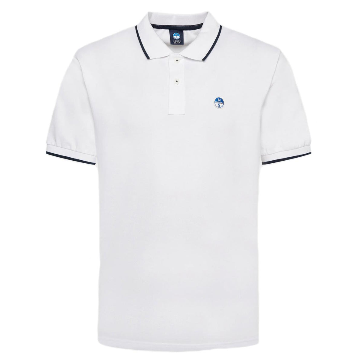 NORTH SAILS POLO SS COLLAR STRIPED