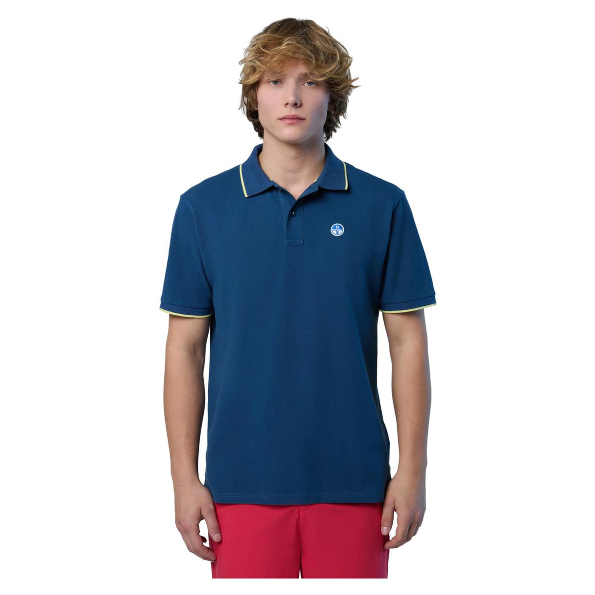 NORTH SAILS POLO COLLO IN CONTRASTO