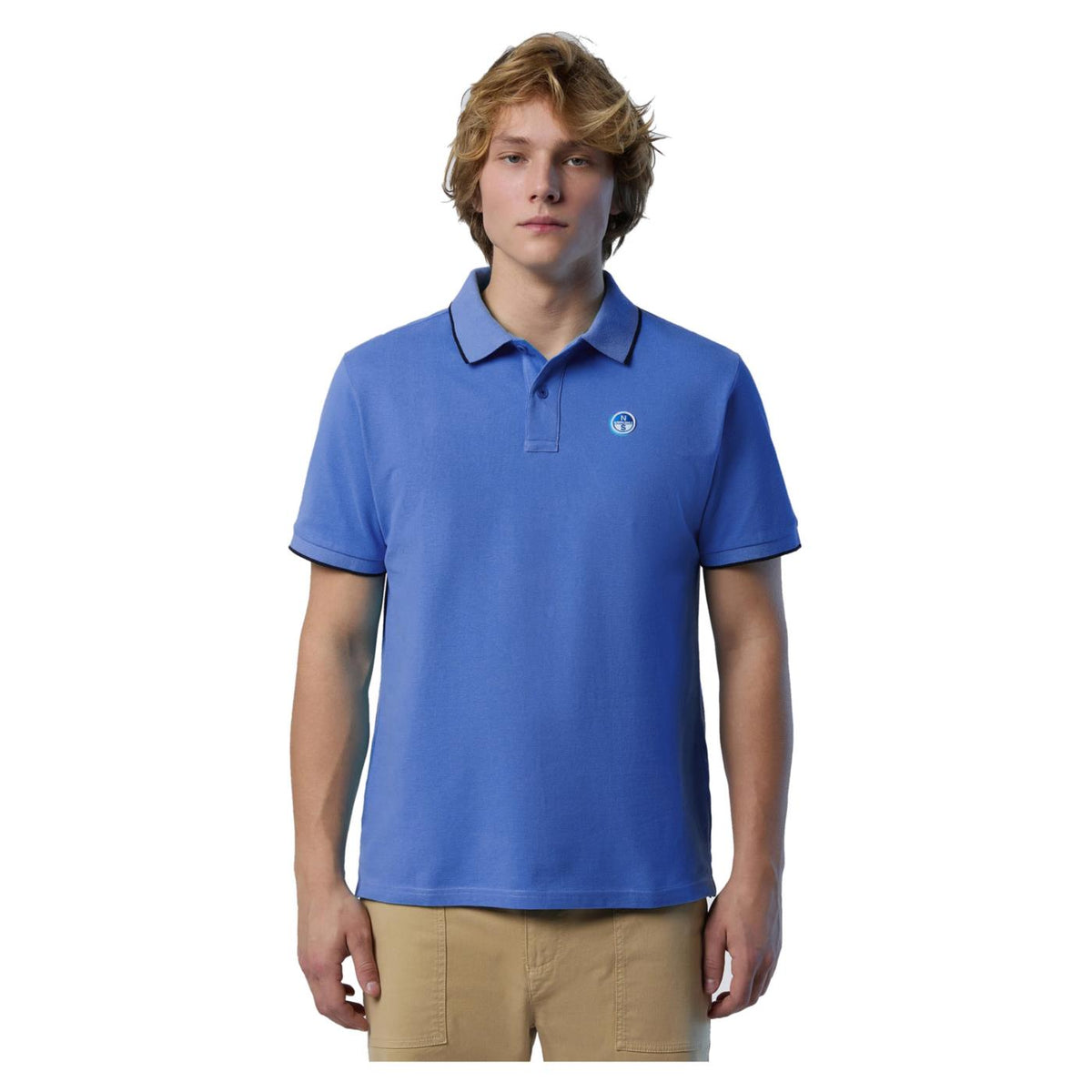NORTH SAILS POLO SS COLLAR STRIPED - seconda immagine