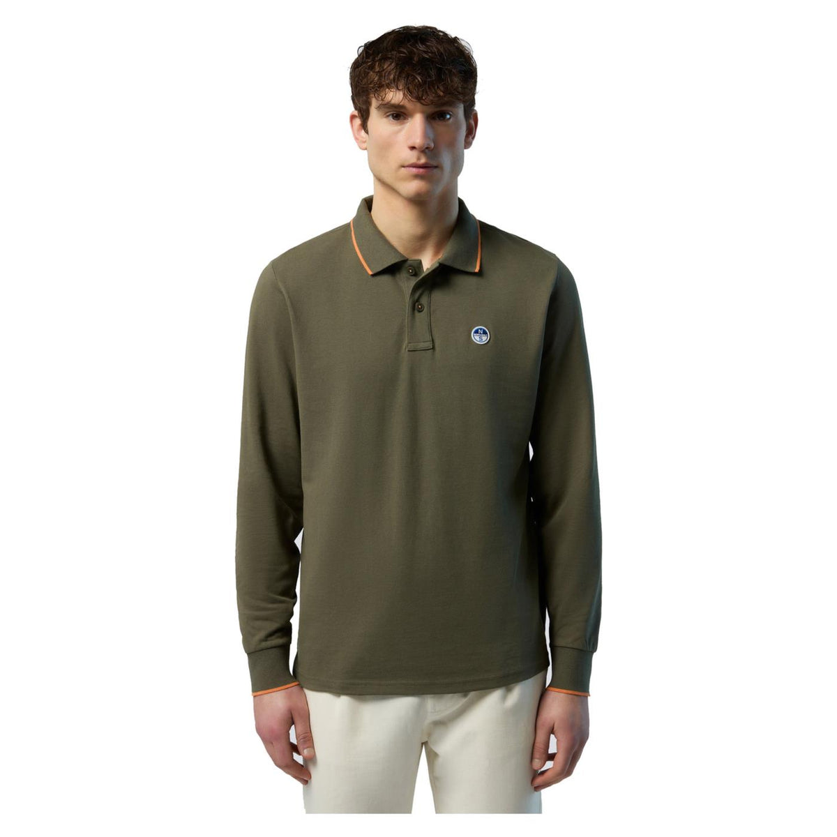 NORTH SAILS BASIC POLO LONG SLEEVE - seconda immagine