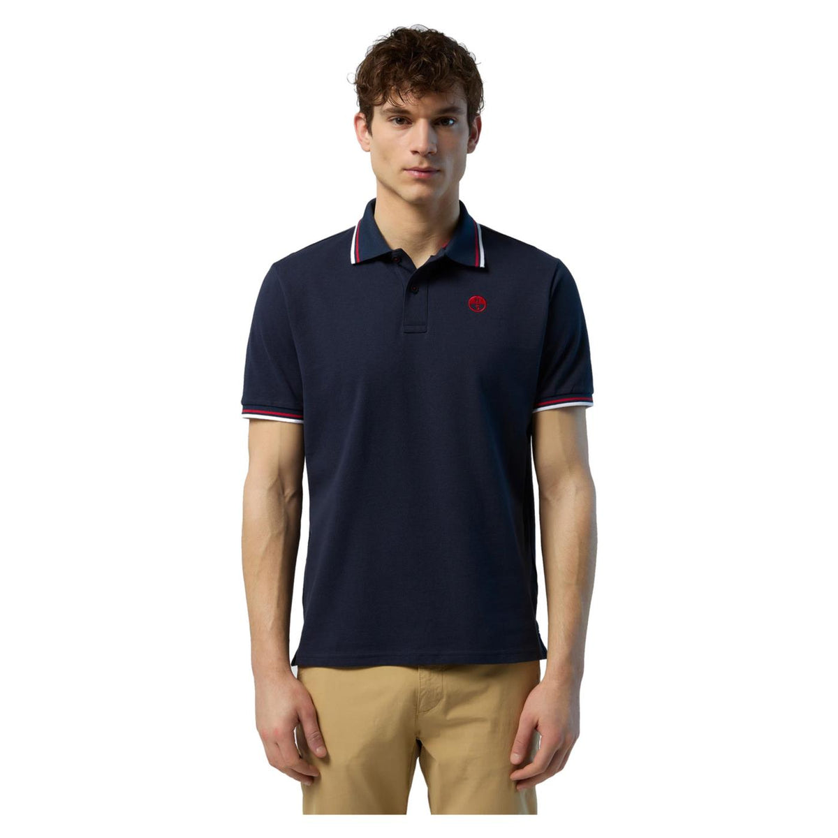 NORTH SAILS POLO CONTRAST STITCHING