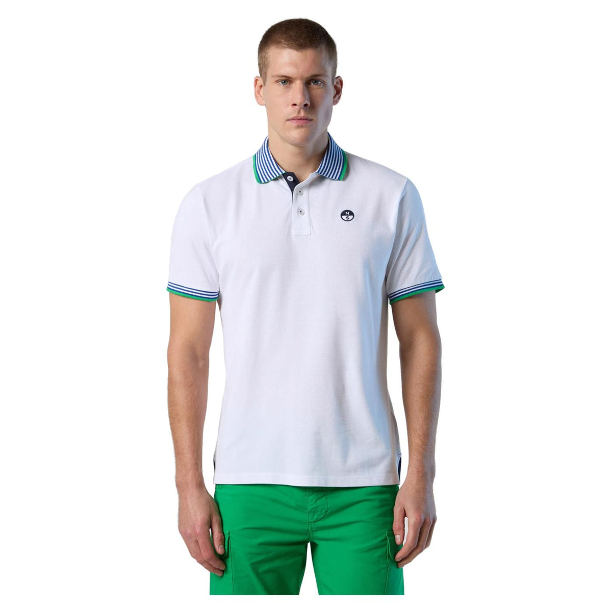NORTH SAILS POLO STRIPES ON FRONT