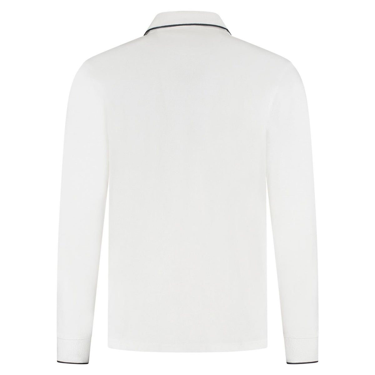 NORTH SAILS POLO BASIC MANICHE LUNGHE - Bianco - vista 2