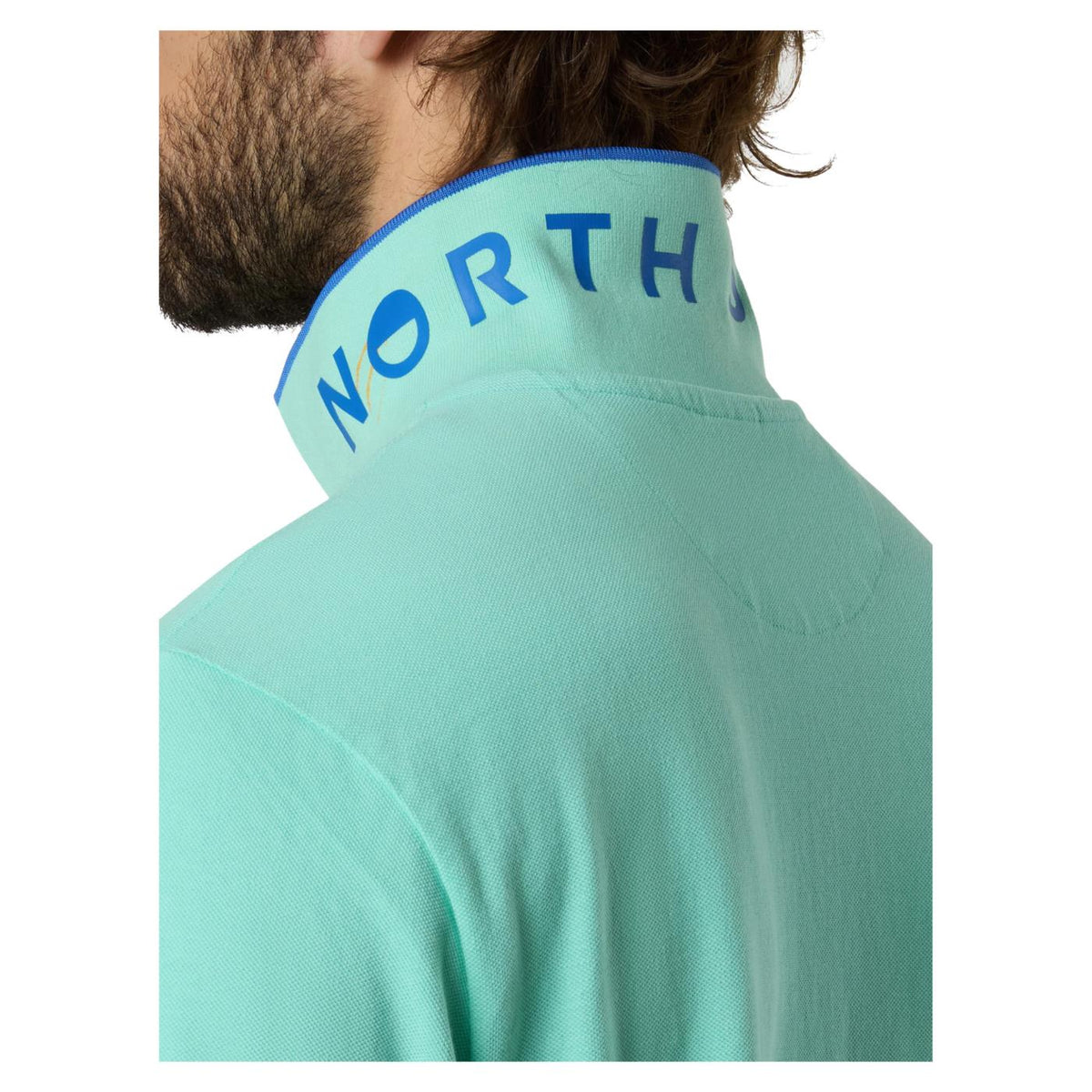 NORTH SAILS POLO MANICHE CORTE - Turchese - vista 3