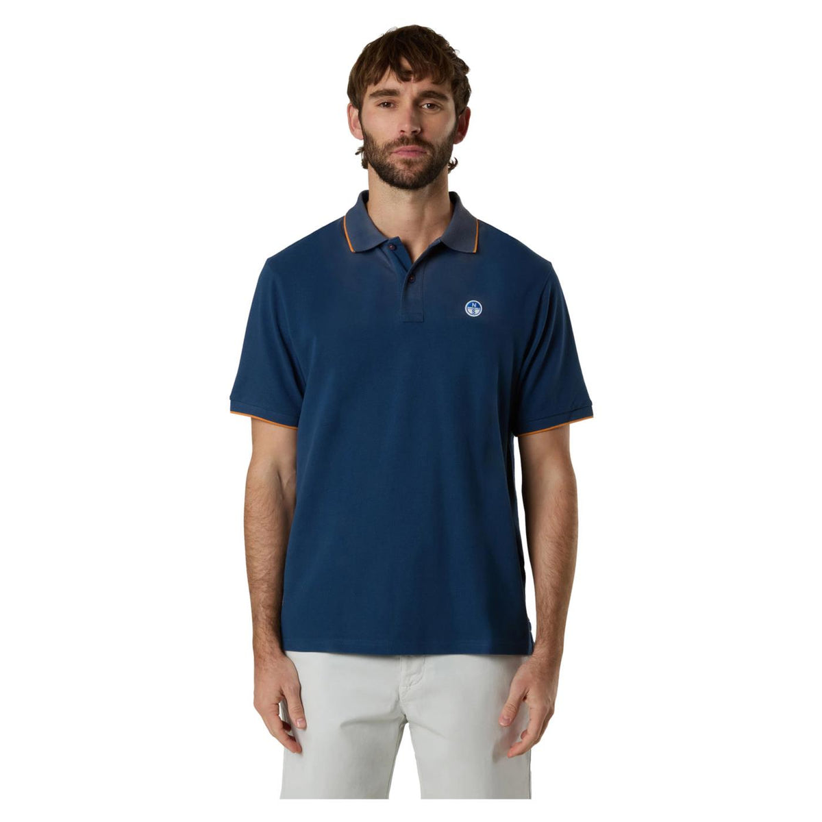 NORTH SAILS POLO MANICHE CORTE - Blu - immagine principale