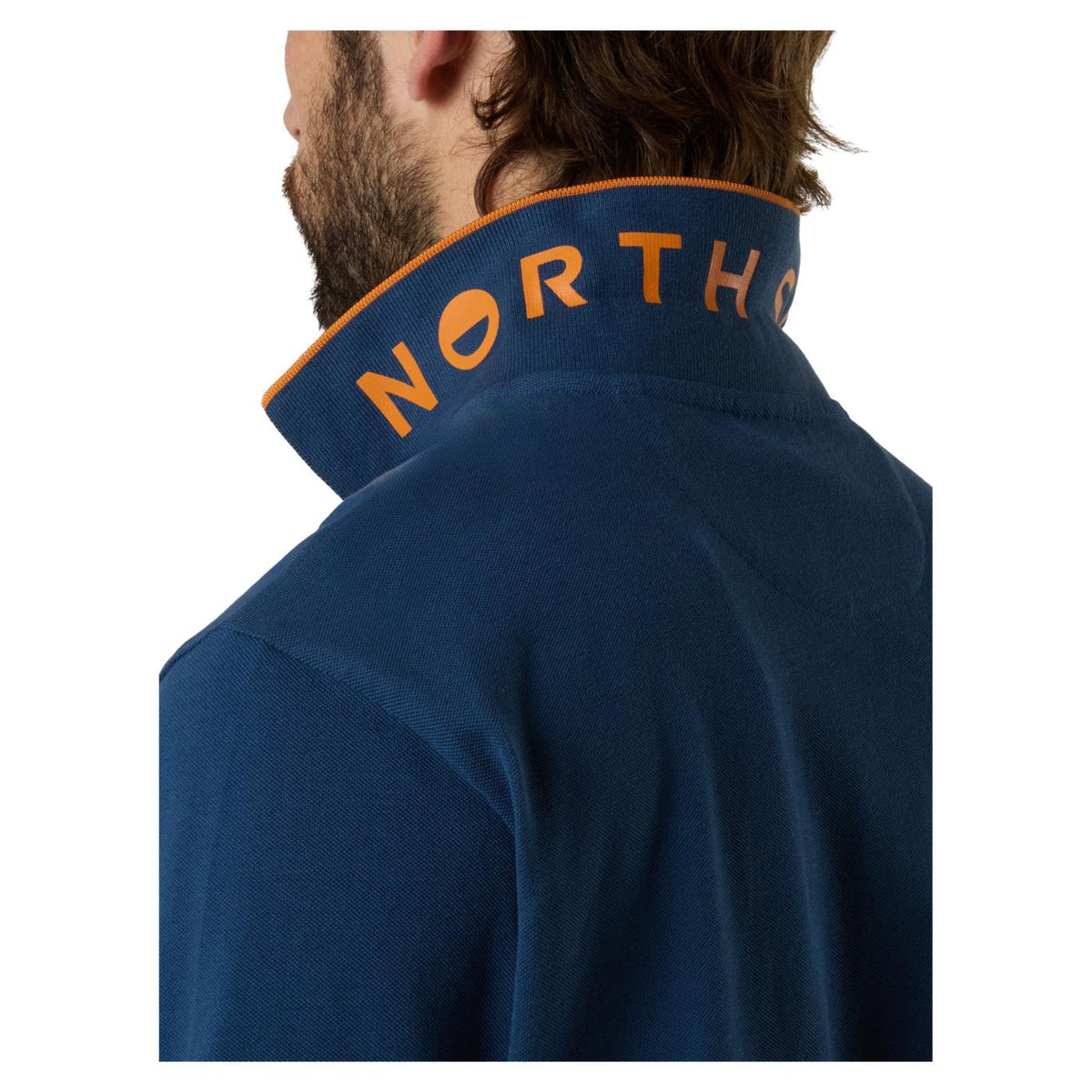 NORTH SAILS POLO MANICHE CORTE - Blu - vista 3