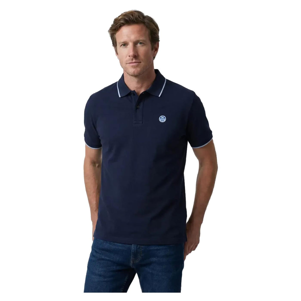 NORTH SAILS POLO MANICHE CORTE - Blu - immagine principale