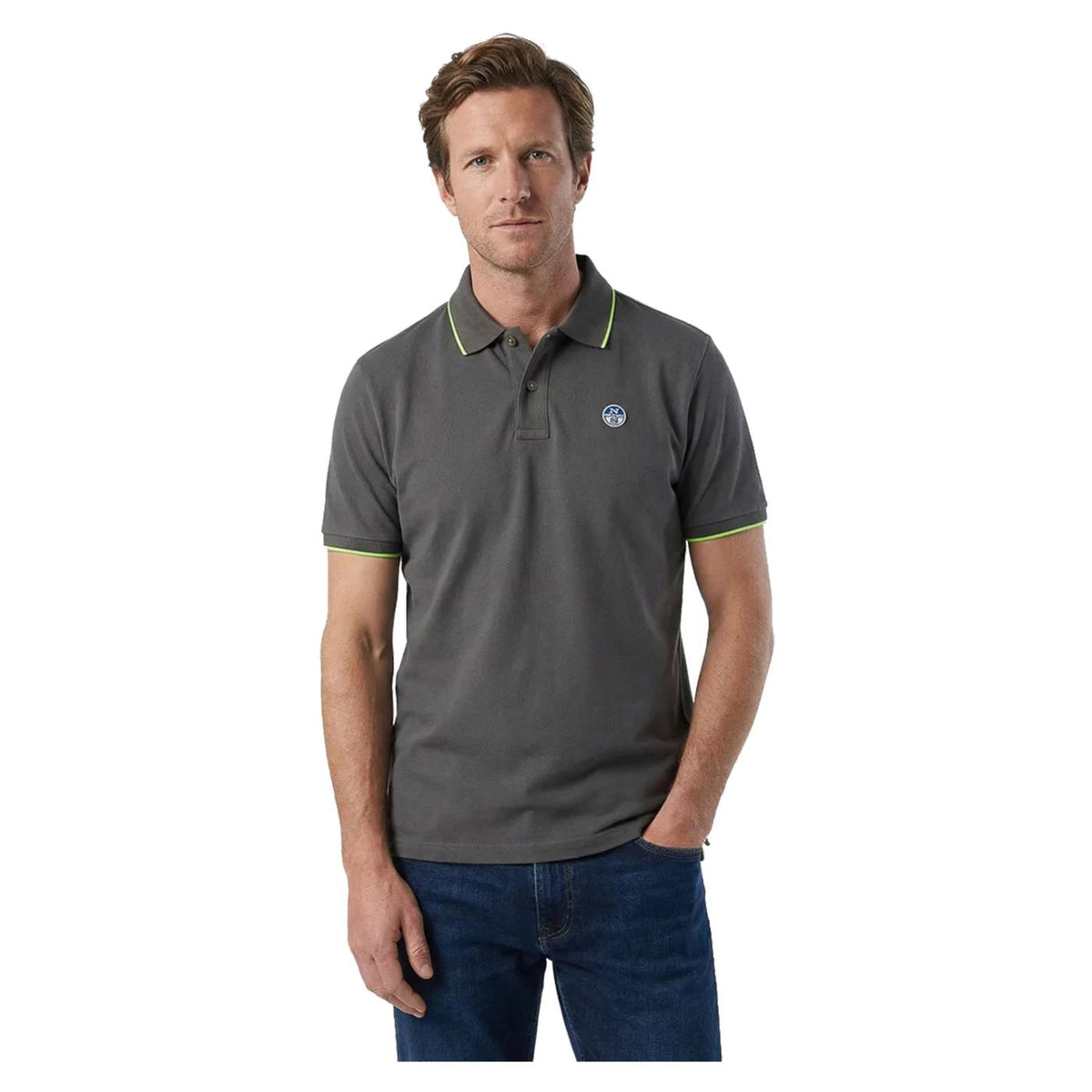 NORTH SAILS POLO MANICHE CORTE