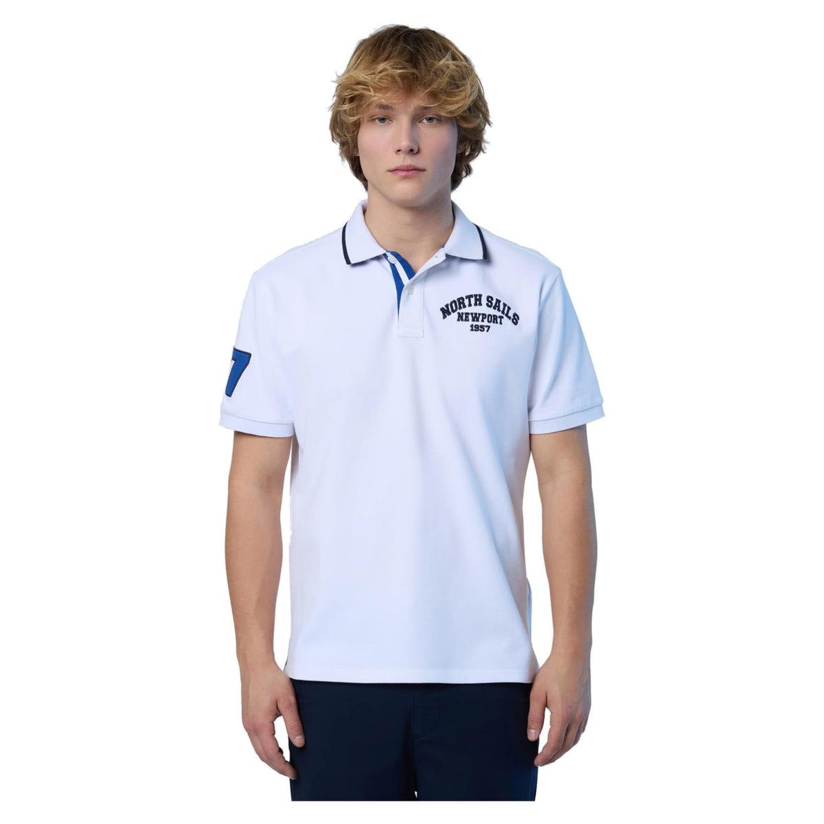 NORTH SAILS POLO WITH EMBROIDERY - seconda immagine