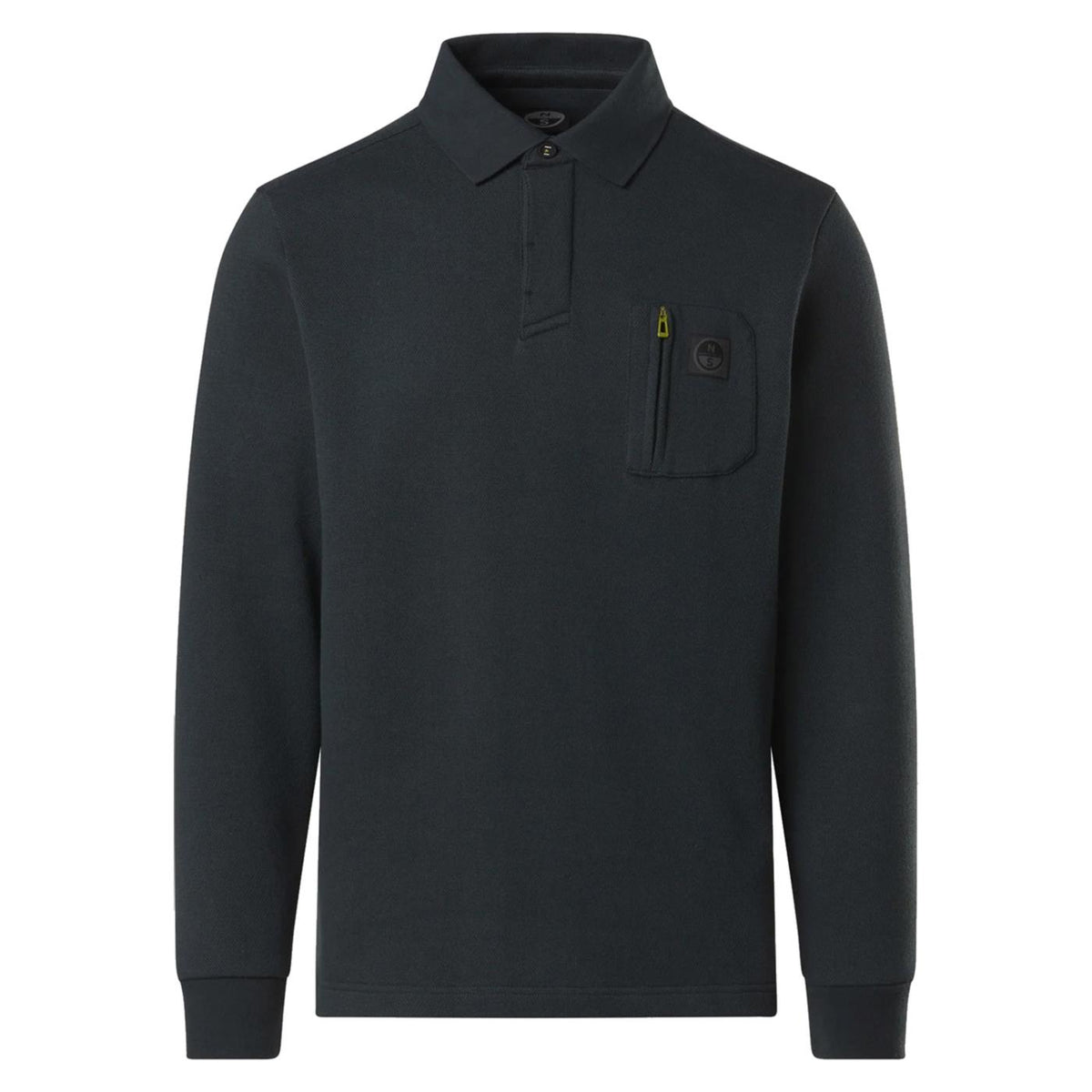 NORTH SAILS POLO LONG SLEEVE - Verde - vista 3