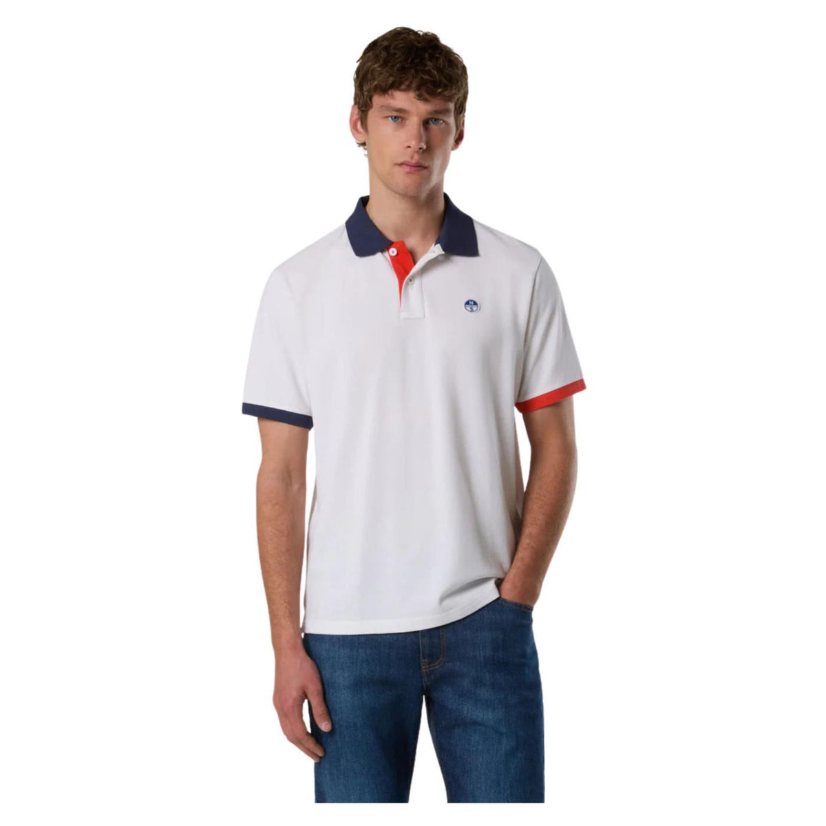 NORTH SAILS POLO MANICHE CORTE