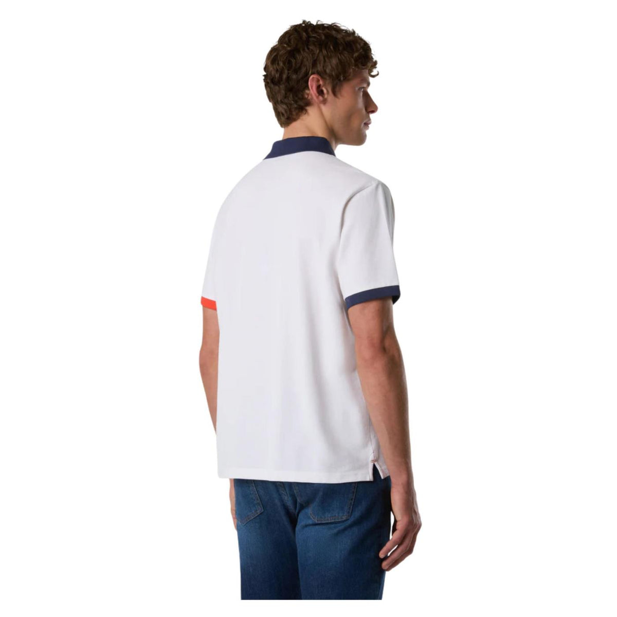 NORTH SAILS POLO MANICHE CORTE - Bianco - vista 2