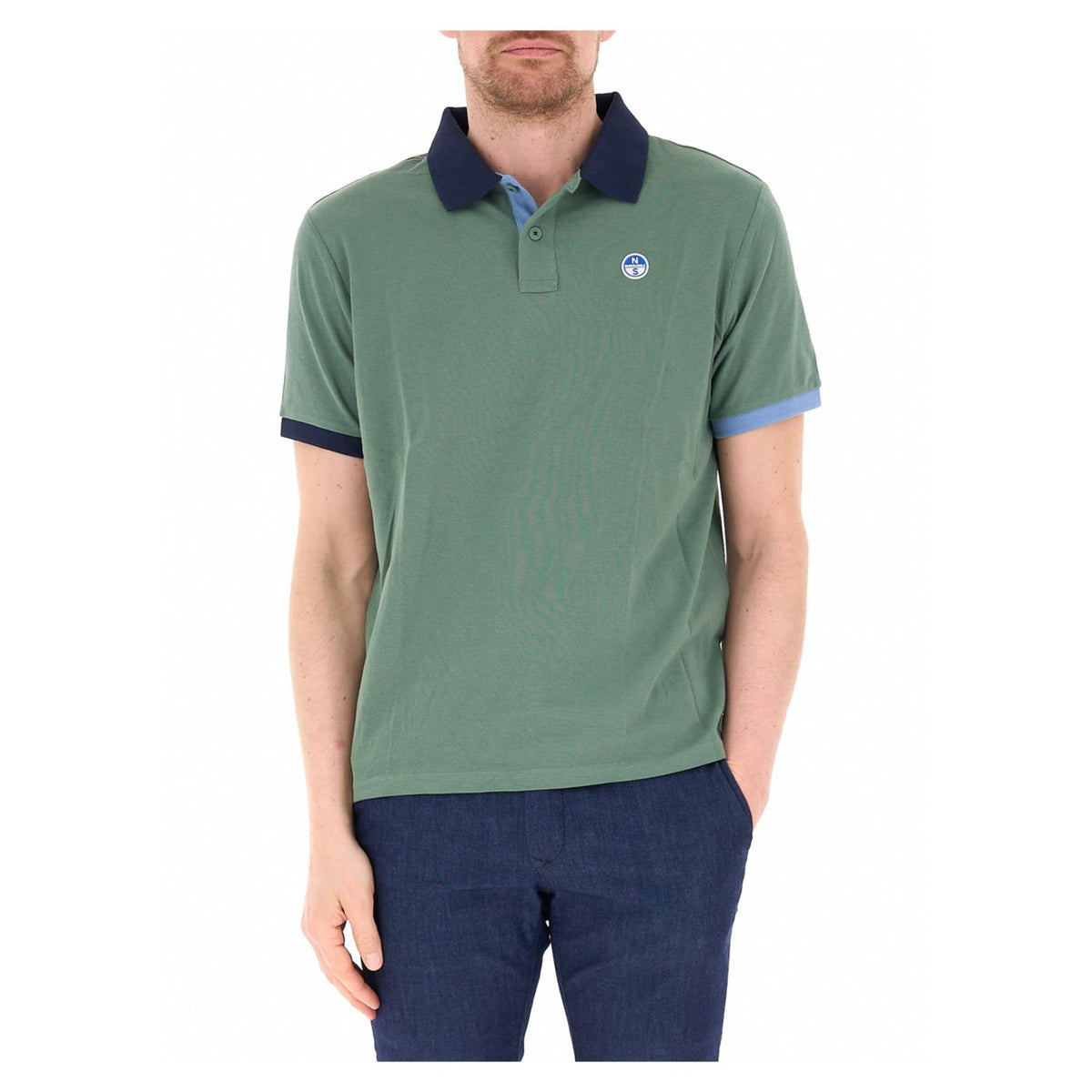 NORTH SAILS POLO MANICHE CORTE