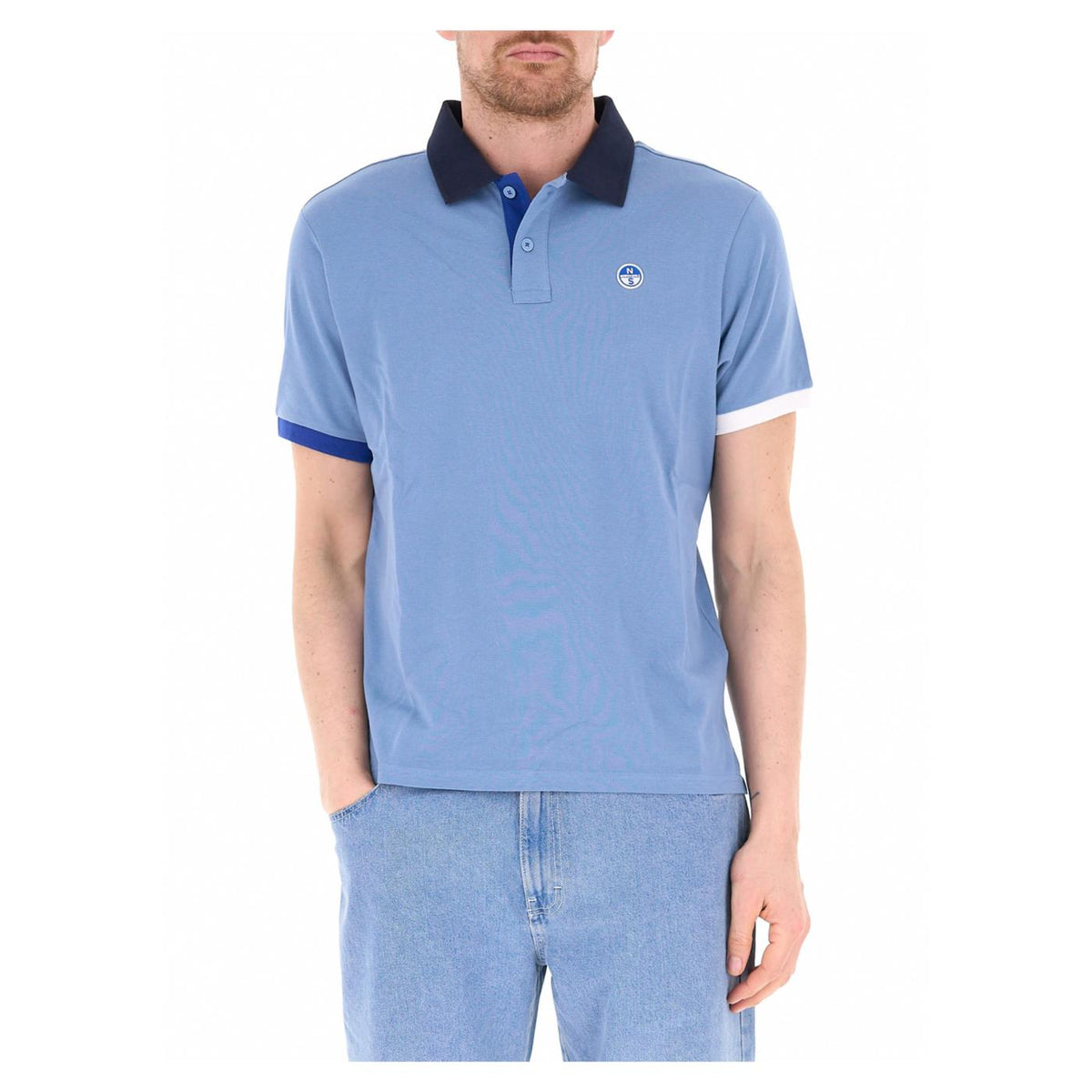 NORTH SAILS POLO MANICHE CORTE