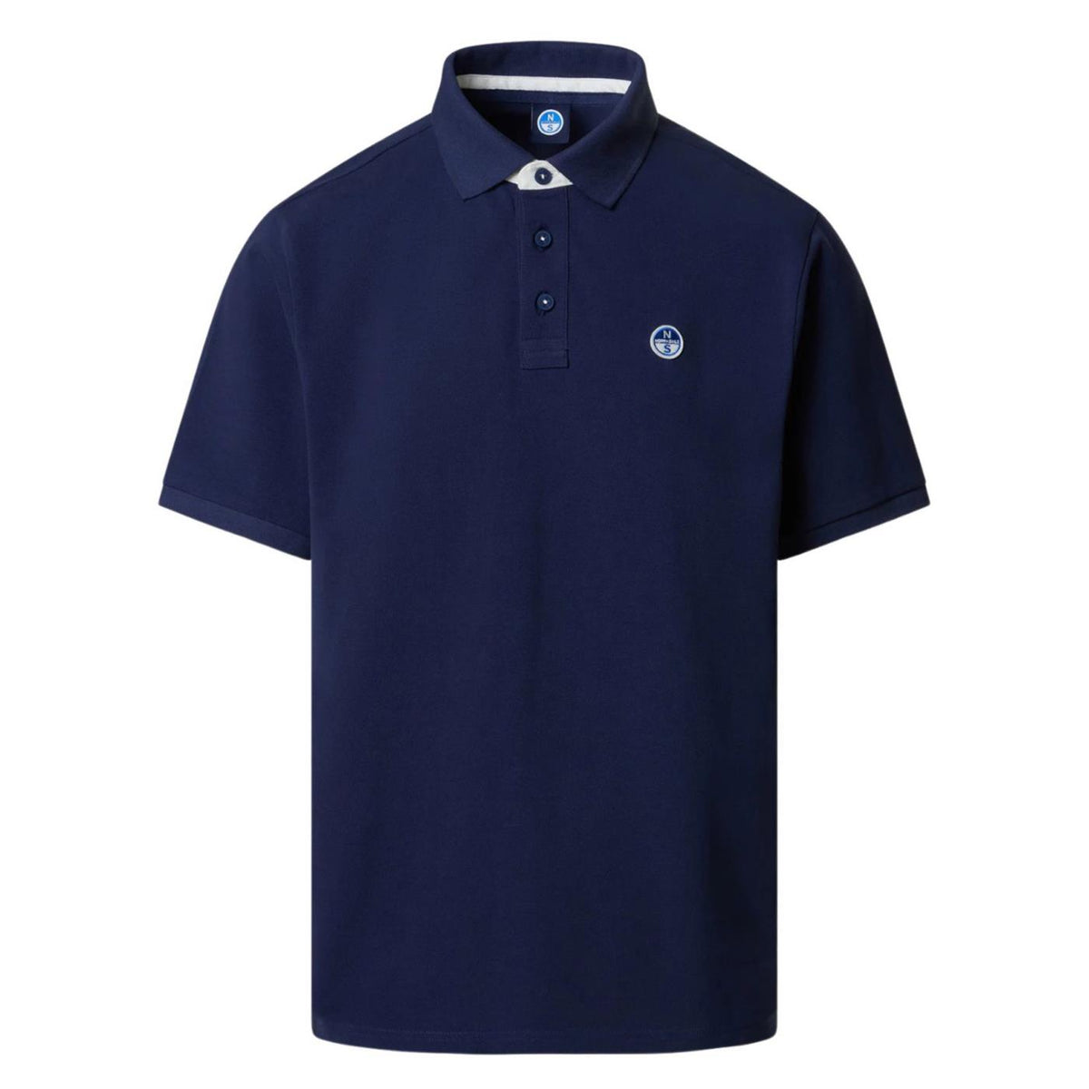 NORTH SAILS POLO MANICHE CORTE - Blu - vista 4