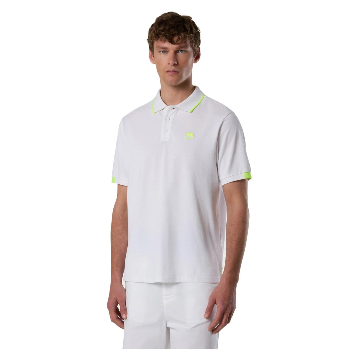 NORTH SAILS POLO MANICHE CORTE - Bianco - immagine principale