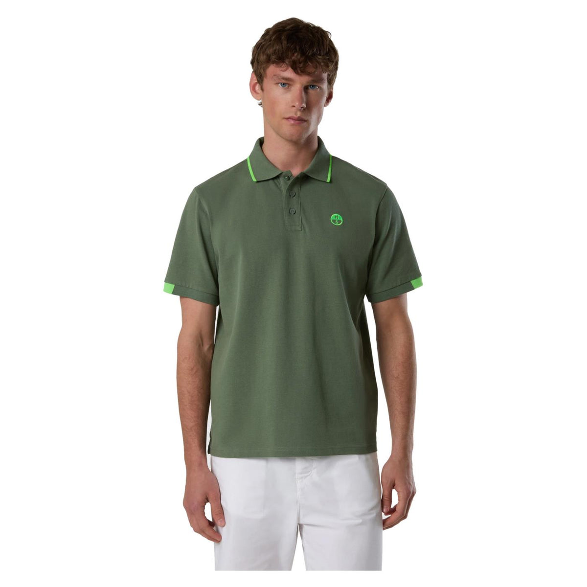 NORTH SAILS POLO MANICHE CORTE