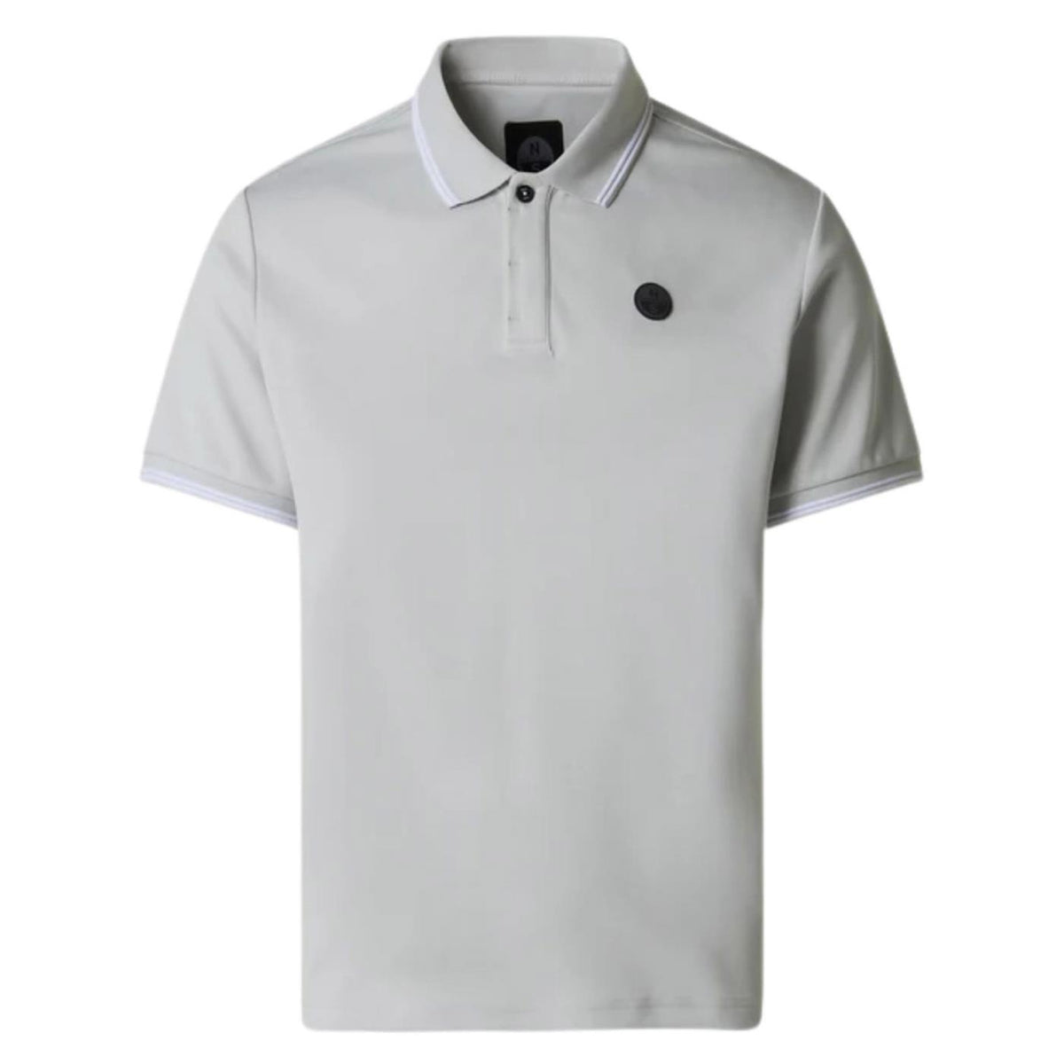 NORTH SAILS POLO MANICHE CORTE - Grigio chiaro - vista 4