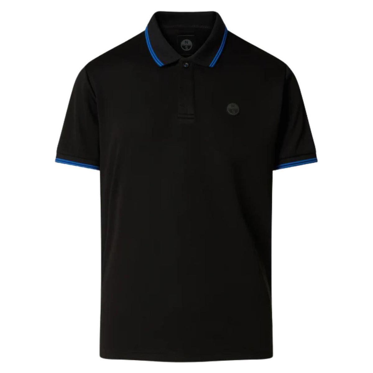 NORTH SAILS POLO MANICHE CORTE - Nero - vista 4