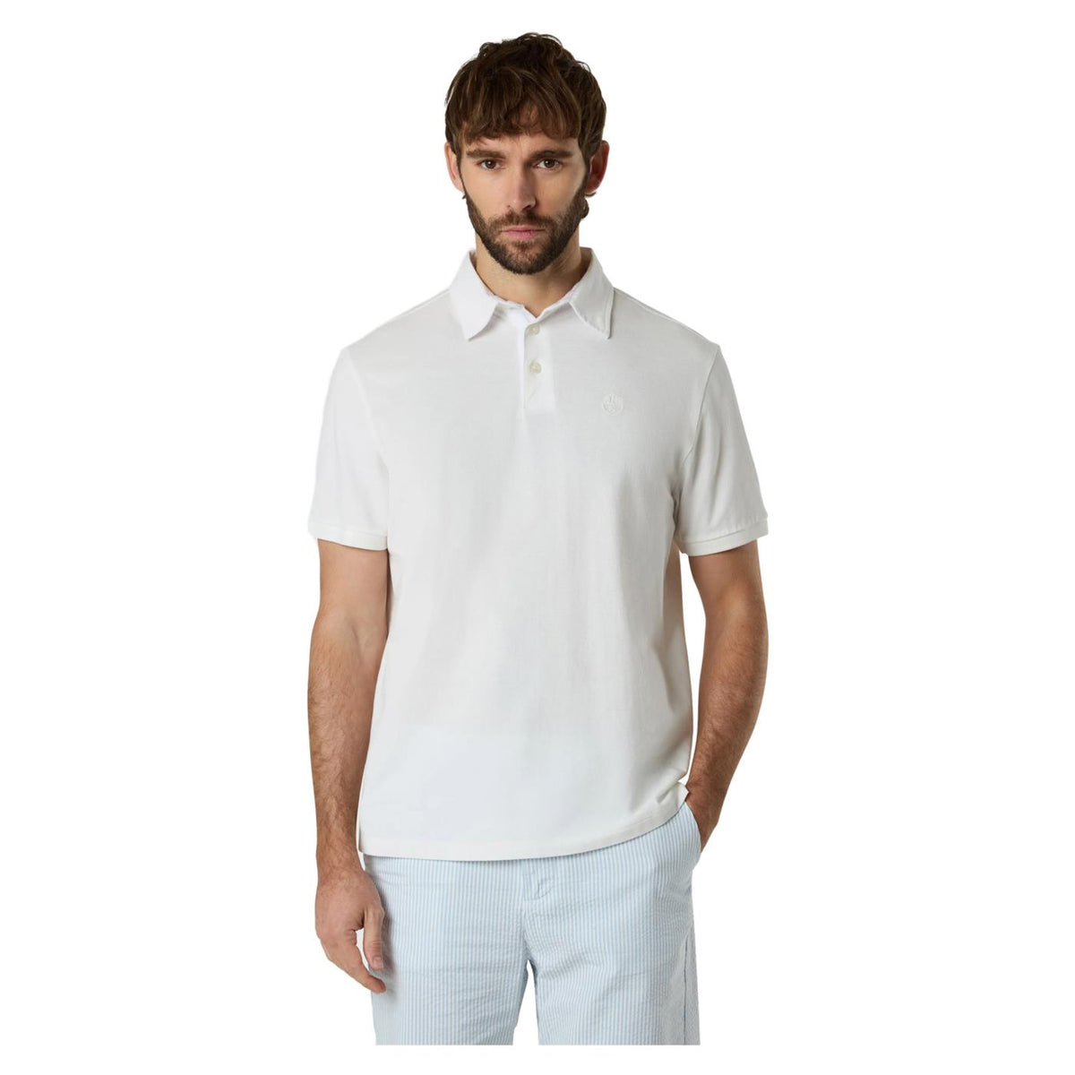 NORTH SAILS POLO MANICHE CORTE