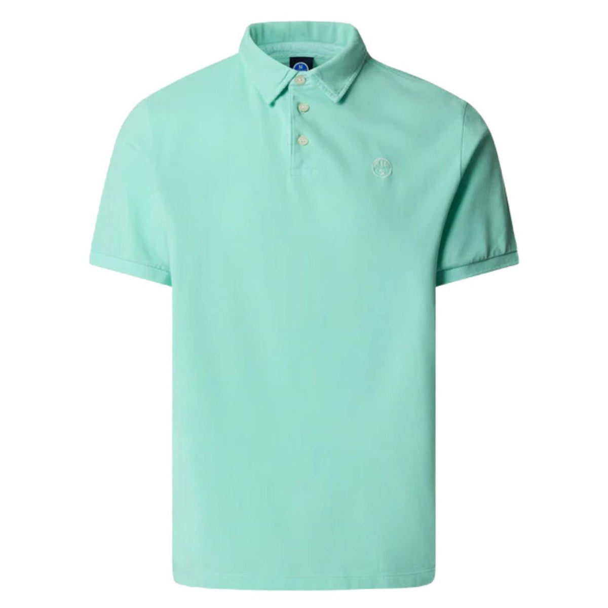 NORTH SAILS POLO MANICHE CORTE - Verde - vista 4